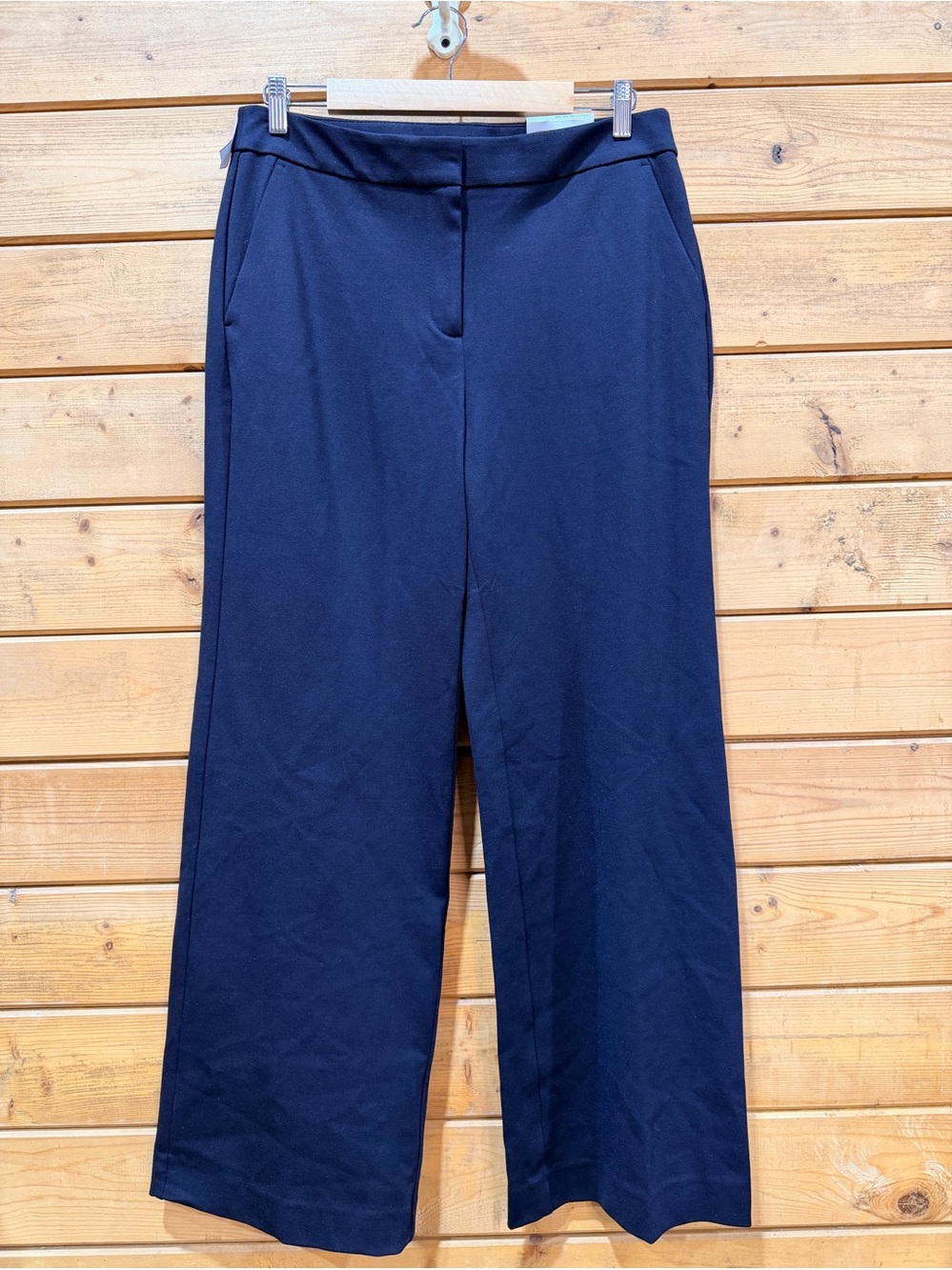 Chico’s Emme Black Trouser Pants 1.5R / US 10R NWT Stretch Wide Leg